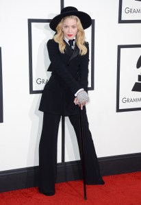 Madonna arrives at the 56th annual Grammy Awards at Staples Center, in Los AngelesAPTOPIX The 56th Annual GRAMMY Awards - Arrivals, Los Angeles, USA - 26 Jan 2014
