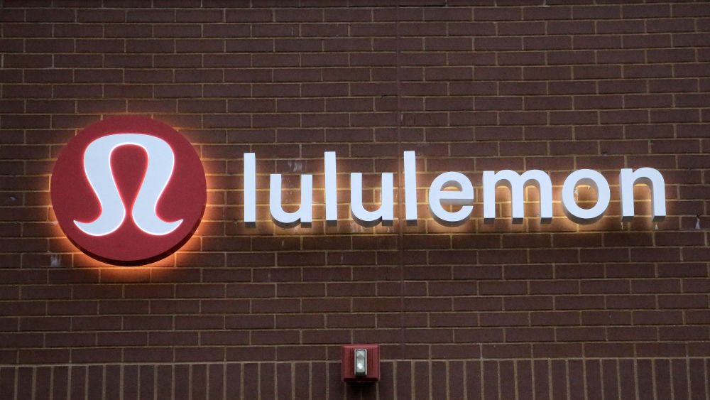 This, photo shows the Lululemon Athletica logo outside a store in Dedham, Mass. Lululemon Athletica Inc. reports earnings Wednesday, Dec. 6, 2017Earns Lululemon Athletica, Dedham, USA - 05 Jun 2017