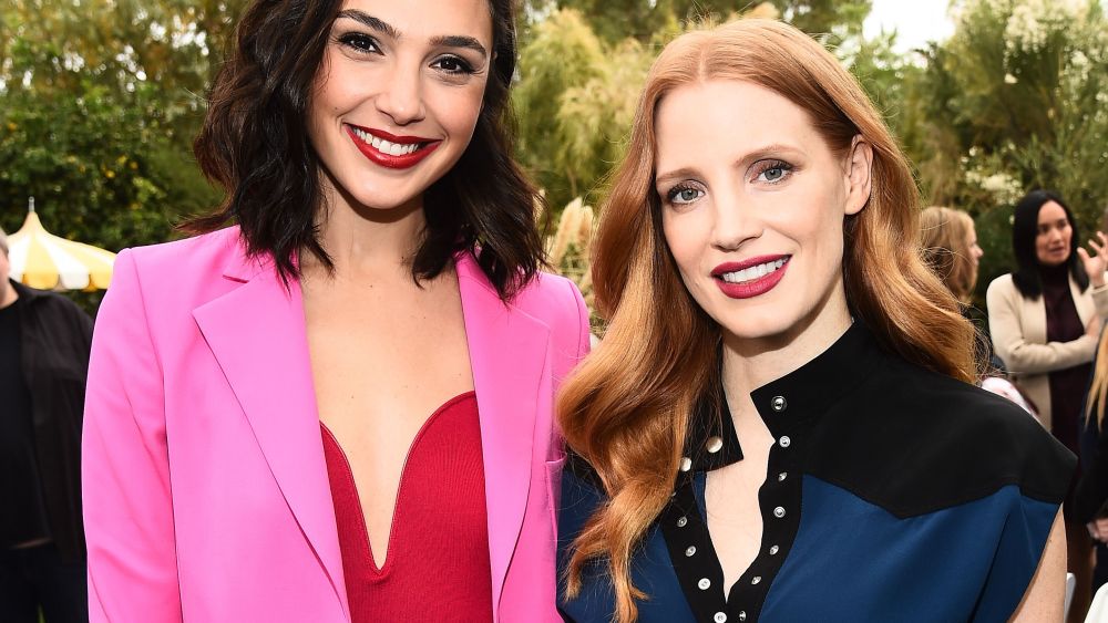 Gal Gadot and Jessica ChastainVariety's Creative Impact Awards and 10 Directors to watch Brunch, Palm Springs International Film Festival, USA - 03 Jan 2018