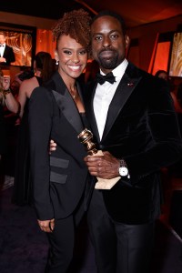 Ryan Michelle Bathe and Sterling K. BrownFOX Golden Globes After Party, Inside, Los Angeles, USA - 07 Jan 2018