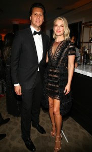 Hayes MacArthur and Ali LarterAmazon Golden Globes After Party, Inside, Los Angeles, USA - 07 Jan 2018