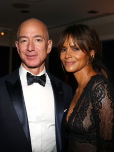 Jeff Bezos and Halle BerryAmazon Golden Globes After Party, Inside, Los Angeles, USA - 07 Jan 2018