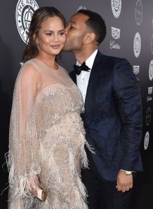 Chrissy Teigen and John LegendThe Art of Elysium 'HEAVEN', Arrivals, Los Angeles, USA - 06 Jan 2018