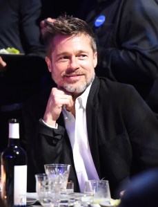 Brad PittSean Penn's JP HRO Gala, Inside, Los Angeles, USA - 06 Jan 2018