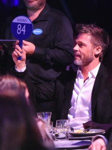 Brad Pitt
Sean Penn's JP HRO Gala, Inside, Los Angeles, USA - 06 Jan 2018