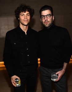Miles McMillan and Zachary Quinto
Sean Penn's JP HRO Gala, Inside, Los Angeles, USA - 06 Jan 2018