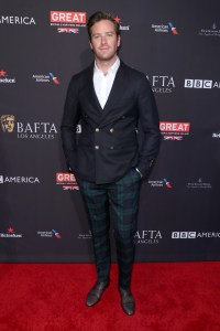 Armie Hammer
BAFTA Tea Party, Los Angeles, USA - 06 Jan 2018