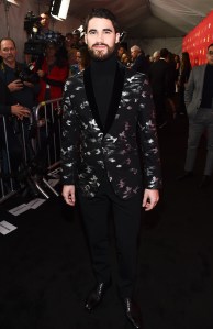 Darren Criss'The Assassination of Gianni Versace: American Crime Story' TV show premiere, Arrivals, Los Angeles, USA - 08 Jan 2018WEARING EMPORIO ARMANI SAME OUTFIT AS CATWALK MODEL *7868864cb