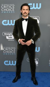 Milo VentimigliaCritics' Choice Awards, Arrivals, Los Angeles, USA - 11 Jan 2018