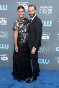 Maria Dolores Dieguez and Joseph FiennesCritics' Choice Awards, Arrivals, Los Angeles, USA - 11 Jan 2018