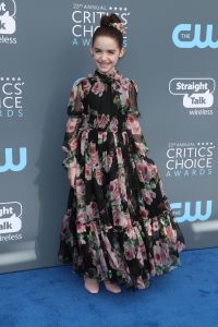 Mckenna GraceCritics' Choice Awards, Arrivals, Los Angeles, USA - 11 Jan 2018
