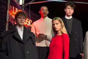 Models Stella McCartney presentation, Inside, Los Angeles, USA - 16 Jan 2018