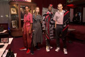 Models Stella McCartney presentation, Inside, Los Angeles, USA - 16 Jan 2018