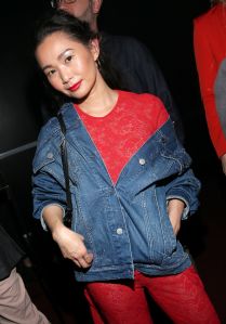 Hong Chau Stella McCartney presentation, Inside, Los Angeles, USA - 16 Jan 2018