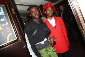 Ashton Sanders and guest Stella McCartney presentation, Inside, Los Angeles, USA - 16 Jan 2018