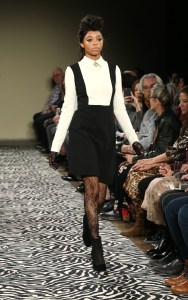 Model on the catwalk Wolk Morais Collection 6 show, Runway, Los Angeles, USA - 17 Jan 2018
