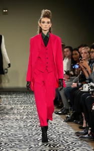 Model on the catwalk Wolk Morais Collection 6 show, Runway, Los Angeles, USA - 17 Jan 2018