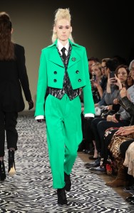 Model on the catwalk Wolk Morais Collection 6 show, Runway, Los Angeles, USA - 17 Jan 2018