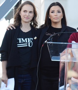 Natalie Portman and Eva Longoria