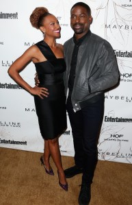 Ryan Michelle Bathe and Sterling K. Brown
Entertainment Weekly Pre-SAG Party, Arrivals, Los Angeles, USA - 20 Jan 2018