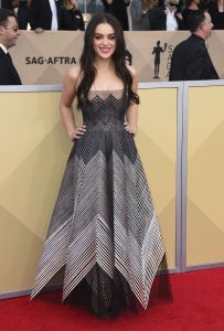 Odeya Rush arrives at the 24th annual Screen Actors Guild Awards at the Shrine Auditorium & Expo Hall, in Los Angeles
24th Annual SAG Awards - Arrivals, Los Angeles, USA - 21 Jan 2018