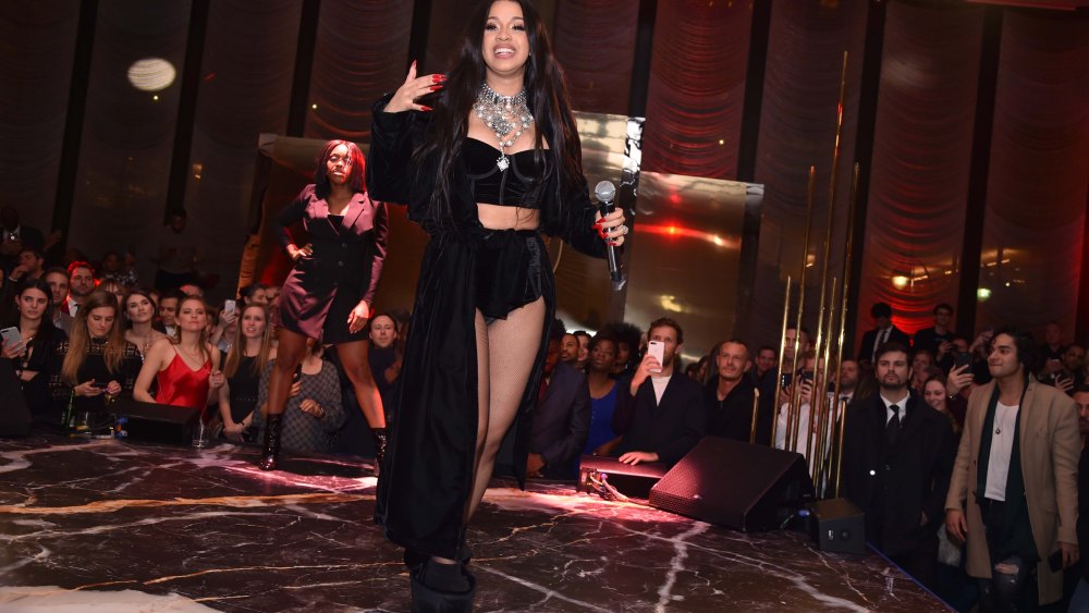 Cardi BWarner Music Pre-Grammy Party, Inside, New York, USA - 25 Jan 2018
