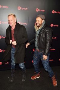 Sting, ShaggySpotify Best New Artists Party, Arrivals, New York, USA - 25 Jan 2018