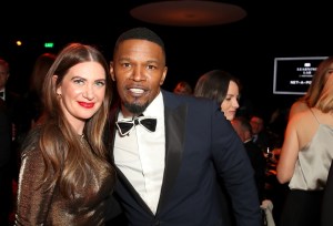 Rochelle Gores and Jamie FoxxThe Winter Gala, Inside, Los Angeles, USA - 25 Jan 2018