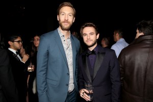 Calvin Harris, ZeddUniversal Music Group's Grammy After Party, Inside, New York, USA - 28 Jan 2018