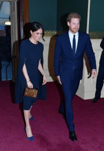 Prince Harry and Meghan Markle arrive at the Royal Albert Hall in London to attend a star-studded concert to celebrate the Queen's 92nd birthday.Queen Elizabeth II 92nd birthday celebration, London, UK - 21 Apr 2018