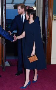 Prince Harry and Meghan Markle arrive at the Royal Albert Hall in London to attend a star-studded concert to celebrate the Queen's 92nd birthday.Queen Elizabeth II 92nd birthday celebration, London, UK - 21 Apr 2018
