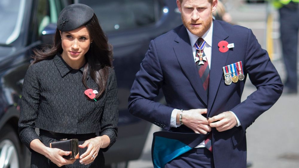 Prince Harry and Ms. Meghan MarkleANZAC Day service at Westminster Abbey, London, UK - 25 Apr 2018