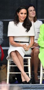 Meghan Duchess of Sussex open the new Mersey Gateway Bridge