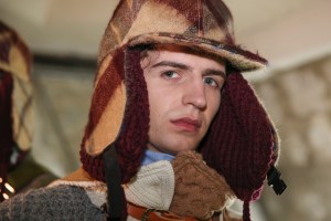Backstage at Sacai Men's Fall 2018