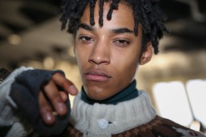 Backstage at Sacai Men's Fall 2018