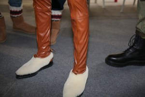 Backstage at Sacai Men's Fall 2018
