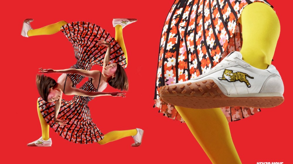 Kenzo Rolls Out Dance-Themed Campaign for Move Sneaker