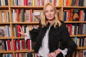 Julie de Libran at the Sonia Rykiel 50th anniversary kick-off party in Paris.