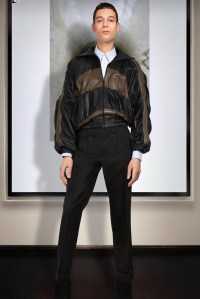 A look from Stefano Pilati's Upcoming Collection.
