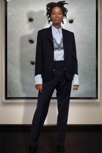 A look from Stefano Pilati's Upcoming Collection.