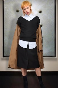 A look from Stefano Pilati's Upcoming Collection.
