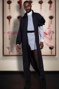A look from Stefano Pilati's Upcoming Collection.