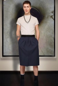 A look from Stefano Pilati's Upcoming Collection.