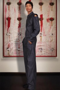 A look from Stefano Pilati's Upcoming Collection.