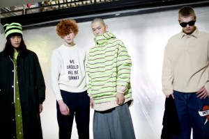 Backstage at Sunnei Men's Fall 2018