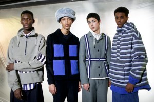 Backstage at Sunnei Men's Fall 2018