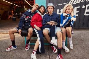 Tommy Jeans’ spring campaign, photographed by Devyn Galindo in California, features a crew of Millennial influencers including rapper Christian “King” Combs, models and musicians Pyper America Smith and Gabriel-Kane Day-Lewis, and models Diana Silvers, Lina Hoss and Sup Park wearing street-inspired looks. It also gives a nod to Formula One racing pit crews with heritage workwear, loose baggy outerwear, oversized silhouettes and denim details. The mobile-first campaign, which breaks today, is based on the premise of defying norms and defining new ways to express diversity and individuality.— Lisa Lockwood