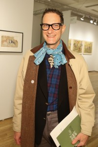 The scene at the Outsider Art Fair.