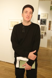 The scene at the Outsider Art Fair.