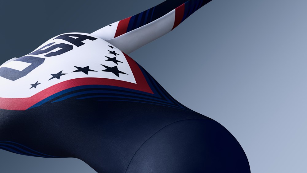 Under Armour’s new skin suit for the U.S. Speedskating Federation.
